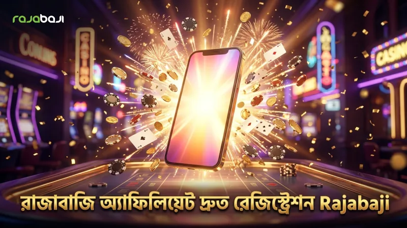 রাজাবাজি অ্যাফিলিয়েট প্রোগ্রামে দ্রুত রেজিস্ট্রেশন সুবিধা