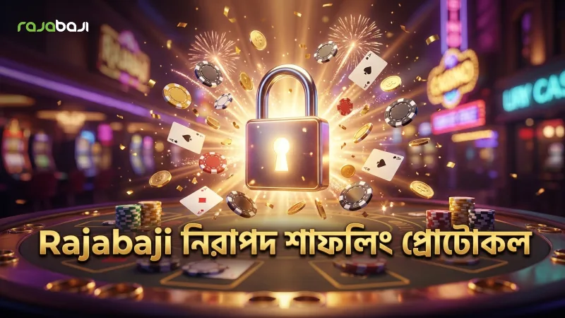 ব্ল্যাকজ্যাক খেলায় দক্ষতার সাথে সিদ্ধান্ত নিন 3 স্বচ্ছ কার্ড শাফলিং ও নিরাপদ ডিলিং Rajabaji তে নিশ্চিত