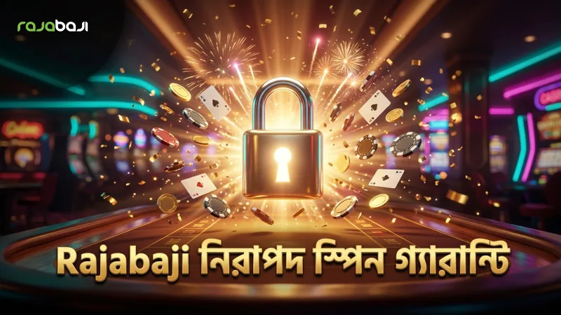 ক্রেজি টাইম গেমের জেতার কৌশল নিয়ে সত্য জানুন 3 Rajabaji নিরাপত্তা নিশ্চিত করে শতভাগ রিয়েল-টাইম স্পিন গ্যারান্টি