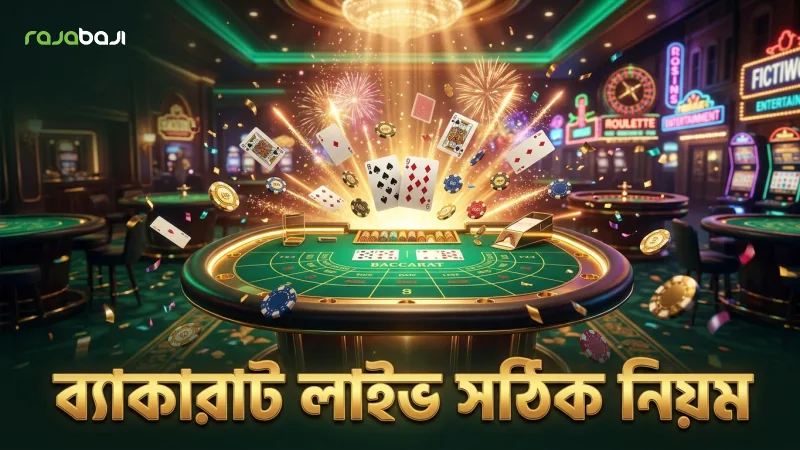 ব্যাকারাট লাইভ খেলার সঠিক নিয়ম বোঝার পরামর্শ নিন