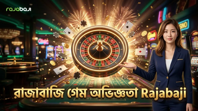 বিভিন্ন গেম ক্যাটাগরি সহ রাজাবাজির গেম অভিজ্ঞতা।