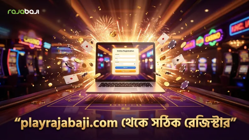 রাজাবাজি রেজিস্টার করতে গিয়ে ভুল ধারণা এড়িয়ে চলুন 3 সঠিক ধাপে playrajabaji.com থেকে রেজিস্টার করুন ঝামেলা ছাড়াই।