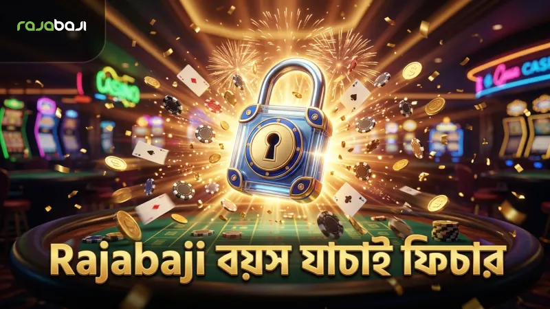 Rajabaji তে বয়স যাচাই ও সেলফ-এক্সক্লুশন ফিচার সক্রিয়।