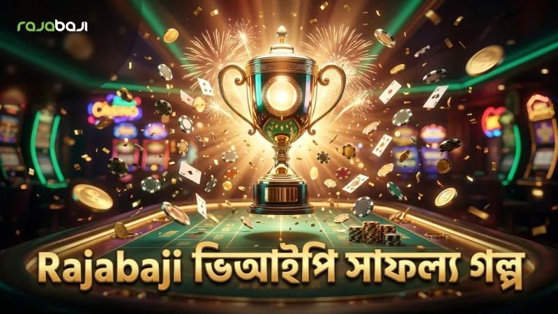 Rajabaji প্ল্যাটফর্মে ভিআইপি রুমে সফল গেমিং অভিজ্ঞতা।